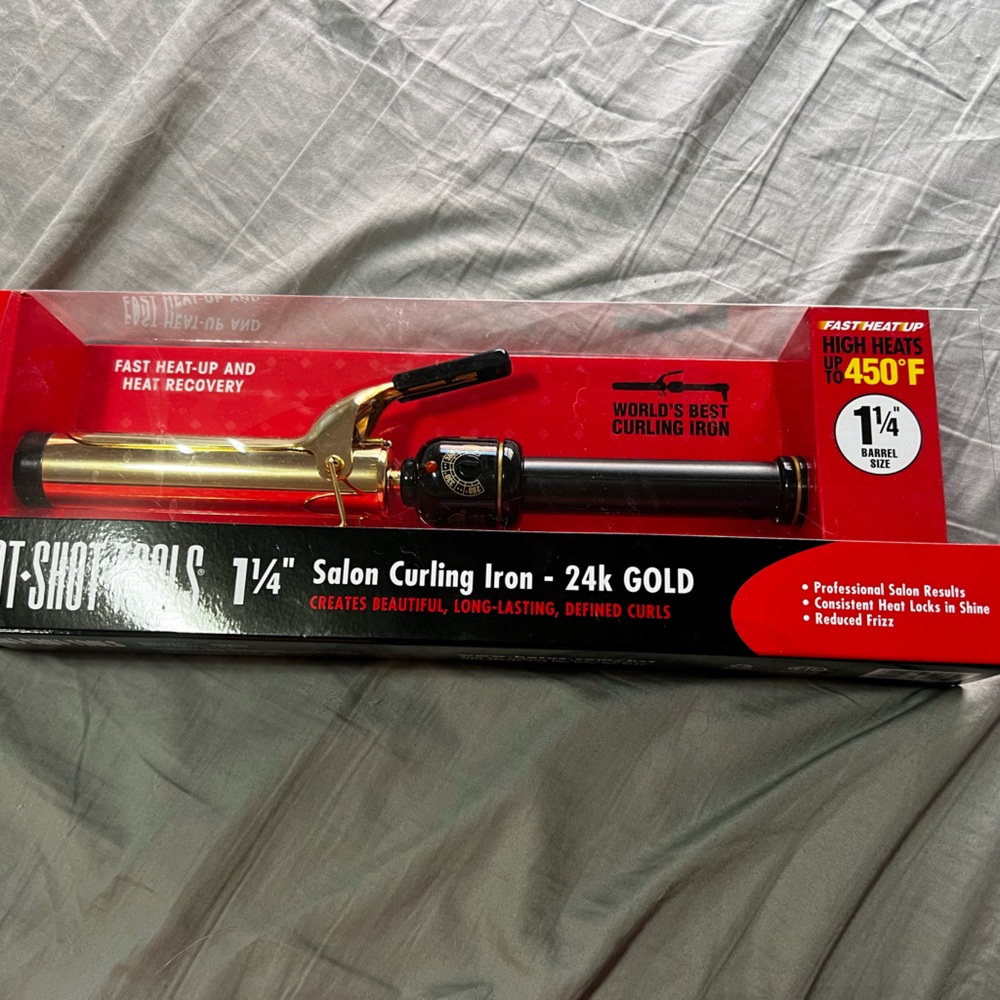 Hot Shot Tools 1 1/4” curling iron